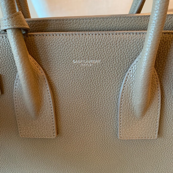 NWT Saint Laurent Classic Sac De Jour Taupe - Picture 4 of 7